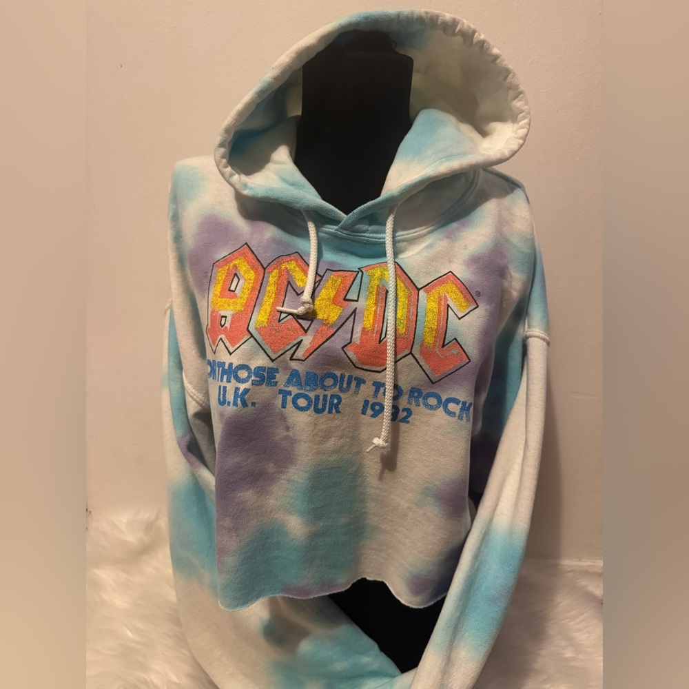 AC/DC Tie-Dye Hoodie